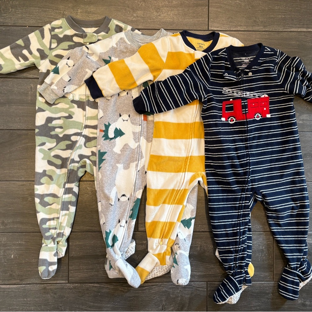 Carter's 18 Month Footed One-Piece Pajamas